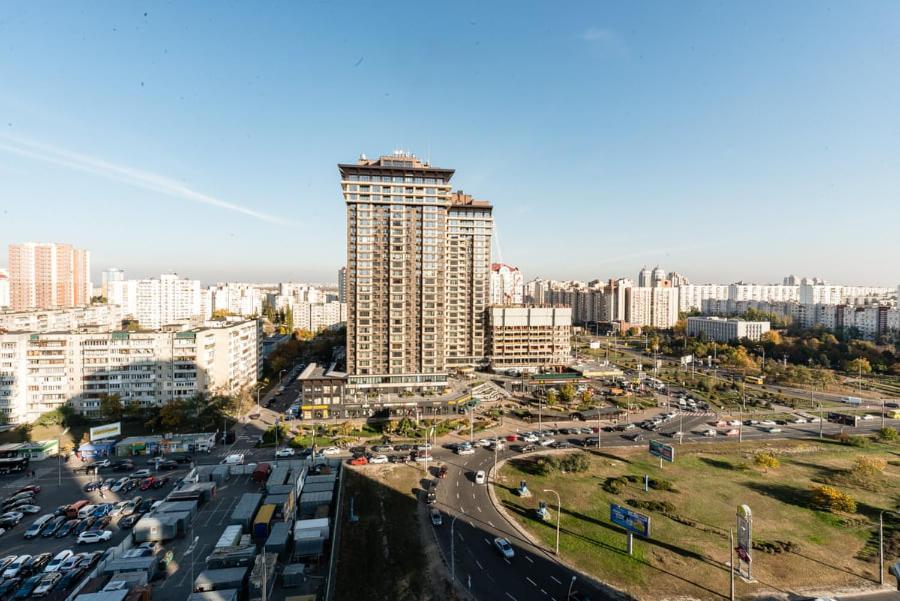 קייב Роскошная 3К Квартира 135М2 На Набережной. Минская מראה חיצוני תמונה